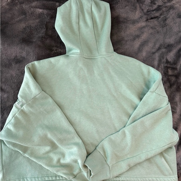 UNDER ARMOUR Green Hooded Sweatshirt Hoodie Loose Fit Womens Size M - Picture 5 of 12